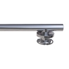 Keeney Mfg 36.00" L, Smooth, Stainless Steel, Infinity Grab Bar, Polished Chrome, 36", Polished Chrome GB2023-36PC